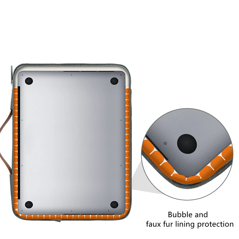 Messenger bag 13 14 16 inch Stylish Waterproof Laptop Sleeve TPU Handle Briefcase Laptop Bag for Men MacBook Pro Air 13 14 15.3