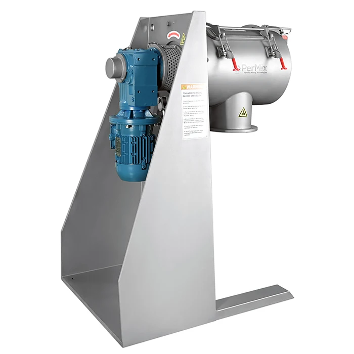 Stainless Steel Plow Mixer Double Shaft Vacuum Deaerator Paddle Mixing