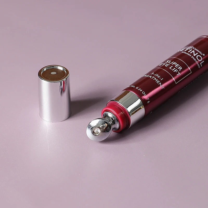 D22mm Diameter ABL PBL Aluminum-Plastic Tube Zinc Alloy Applicator Eye Massage Soft Tube 10ml 30ml Eye Cream Tube with Metal Tip