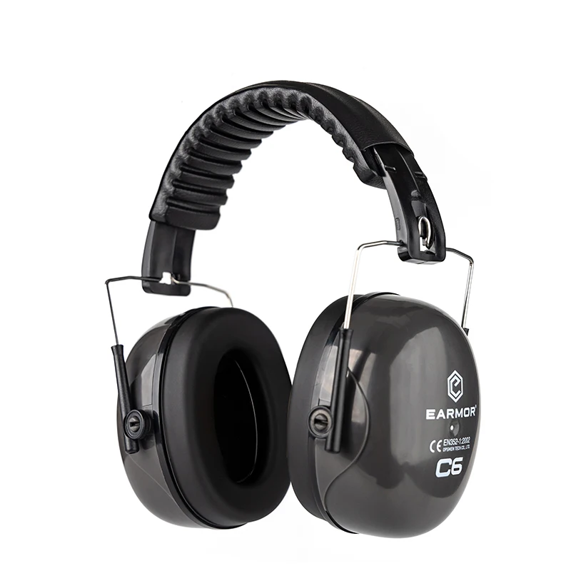 Industrial Ear Muffs 28dB Noise Reduction Head Mounted Grinding Construction Factory Workshop Hearing Protection EarMuffs