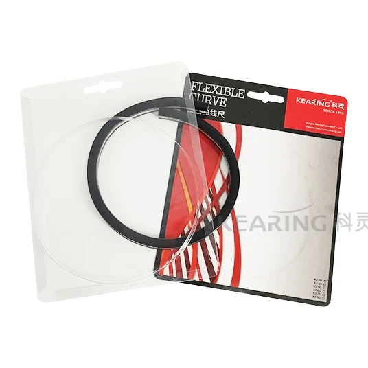 Kearing measuring curved seams and designing curved quilt border patterns Durable flexible curve 30cm KF-30