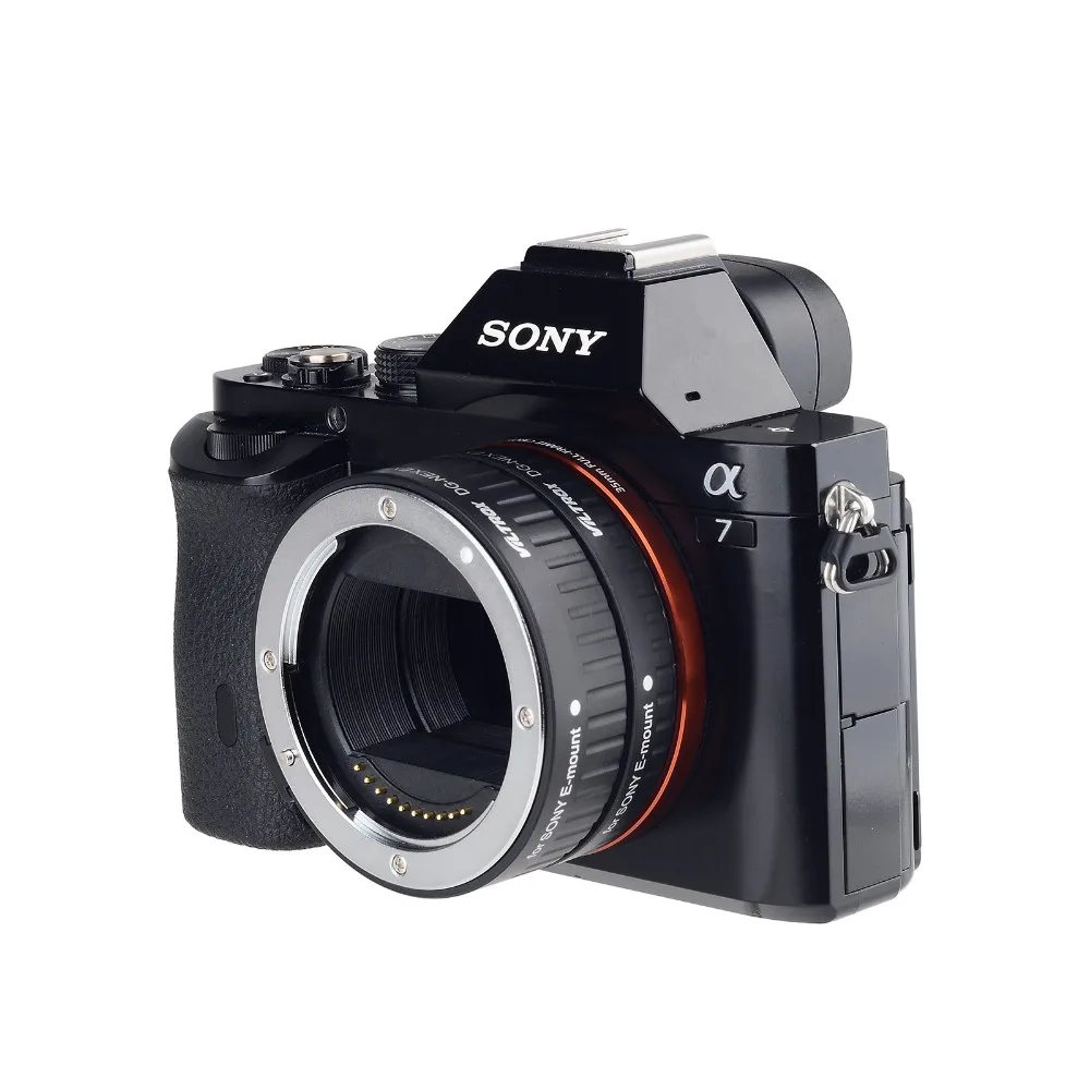 Viltrox DG-NEX Удлинительное макрокольцо для автоматического кольцо камеры Sony E-Mount DSLR камер NEX-5R NEX-5/6/7 A7 A7R A7S A7SII NEX-7 A6000