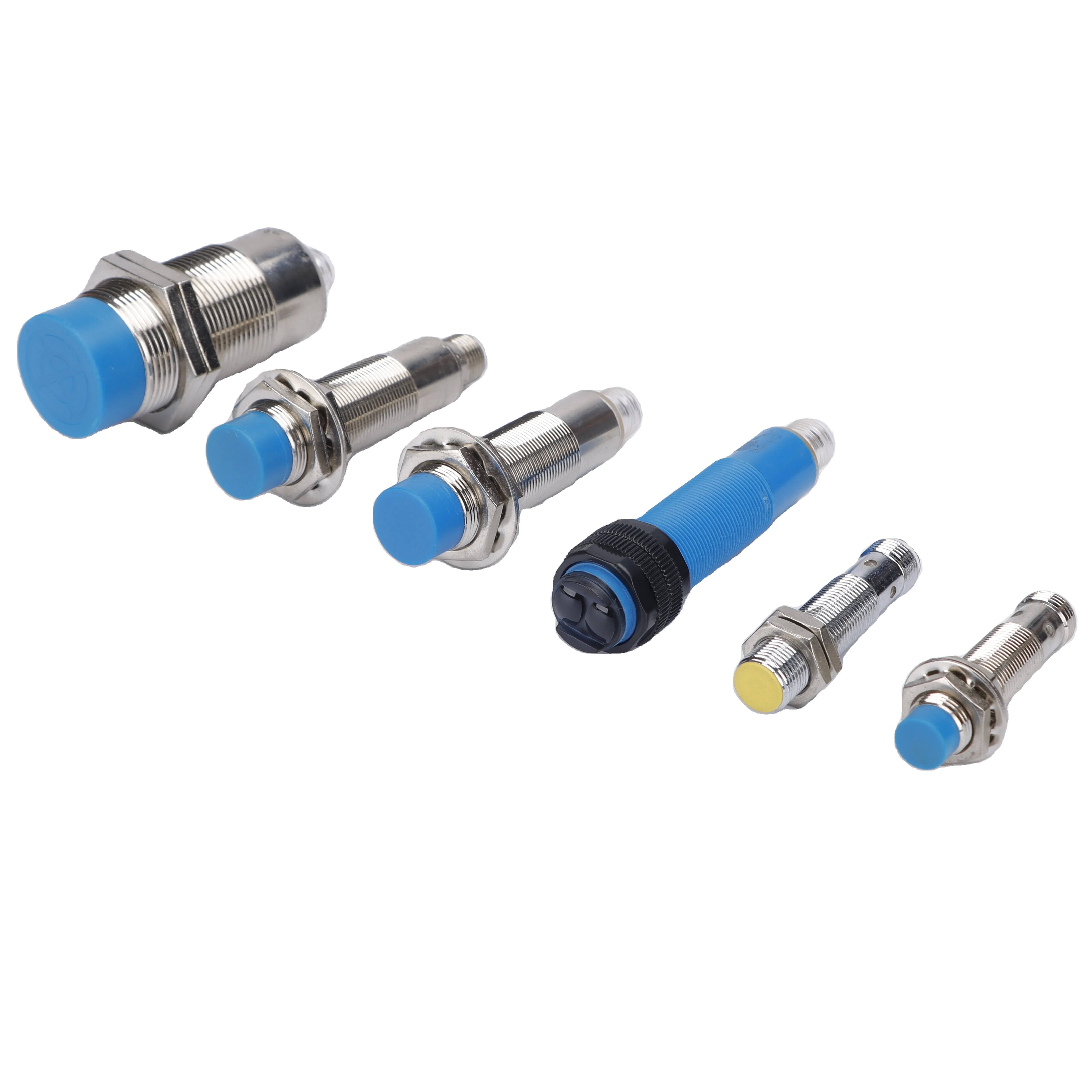 DC6-36V M30 12v 24v NPN PNP metal switch standard inductive aviation plug proximity sensor m12 connector 4 pin