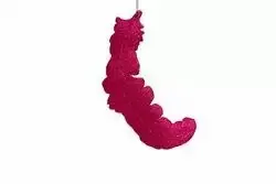 Design Christmas Feather Pendant Plastic Decorative Hanging Ornaments for Home and Party Decoration Xmas Clip Shape