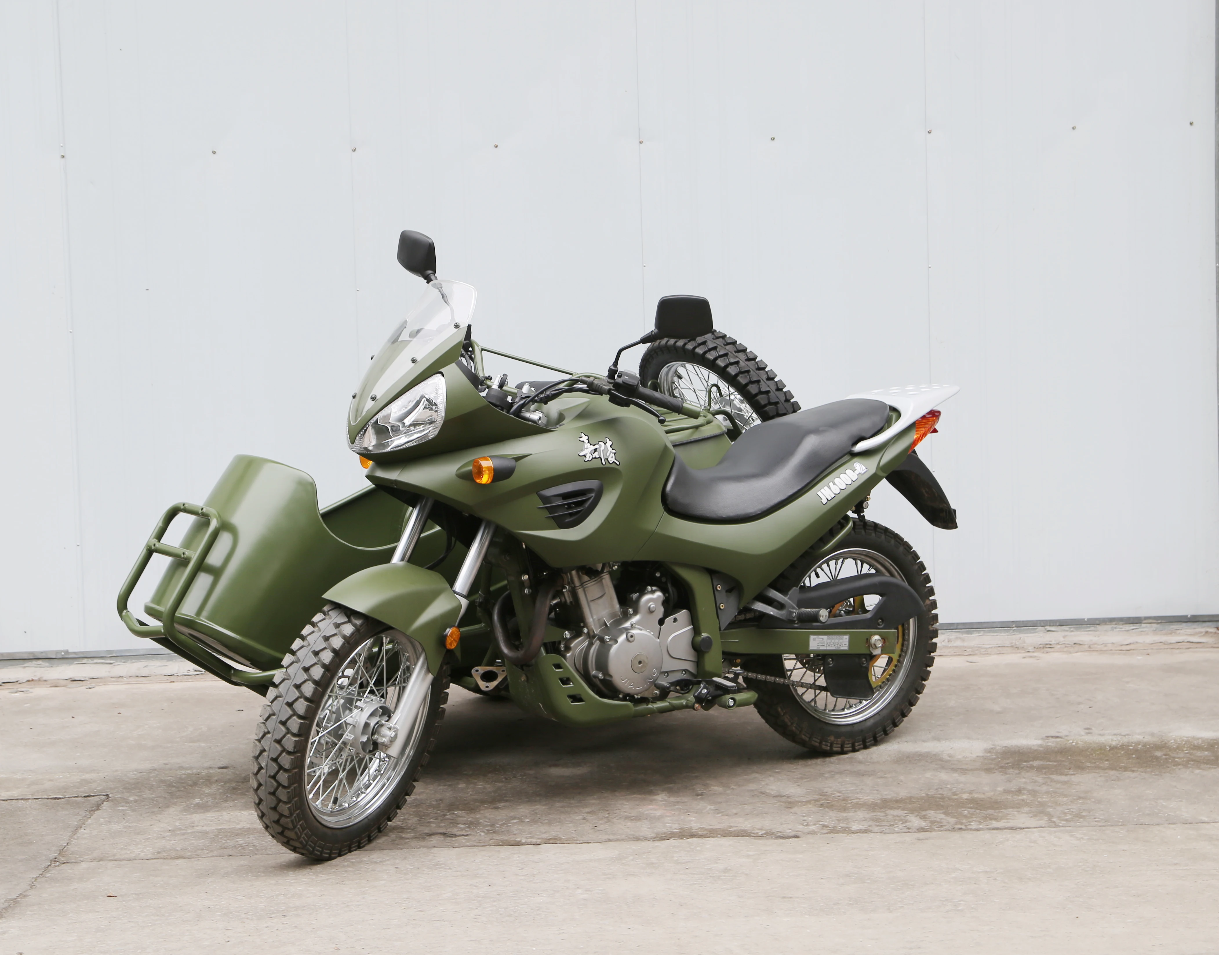 JIALING Brand 600cc Three Wheels Motorcycle  4-stroke Water Coolde Engine 600cc Best Quality Military Quality Trycycle
