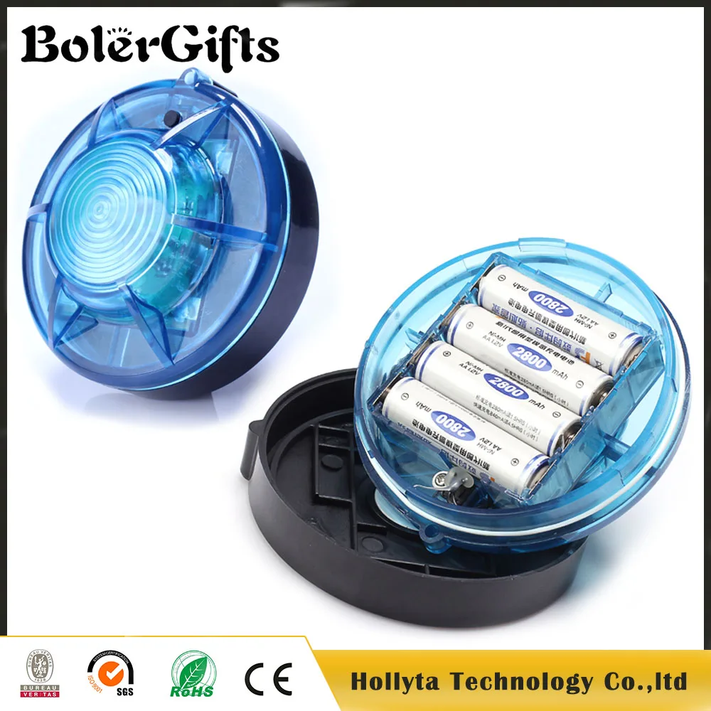 Roadside LED Beacon Flares Alert Safety 2 Flash Modes Police Fire Use Emergency Strobe Light for Vehicles