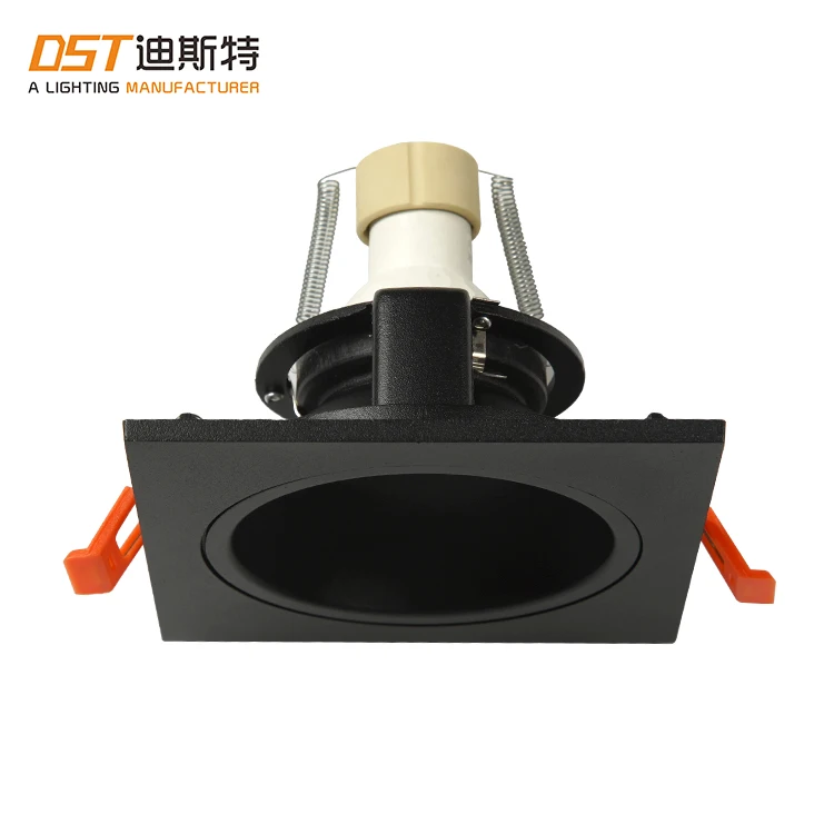 Wholesale OEM Customized Aluminum GU10 MR16 LED Bulb Housing Customized Sizes Lamp Housing