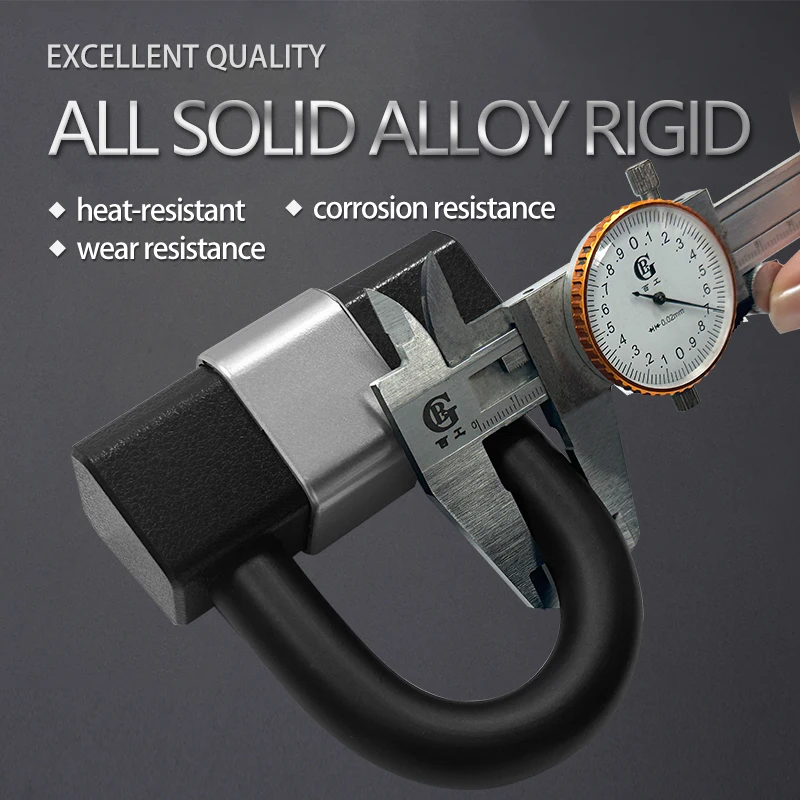 SENDE  ART Bike U-Lock with chain  Anti-theft High quality security Accessory for E-scooter E-Bike Bicycle Motor bike u Lock