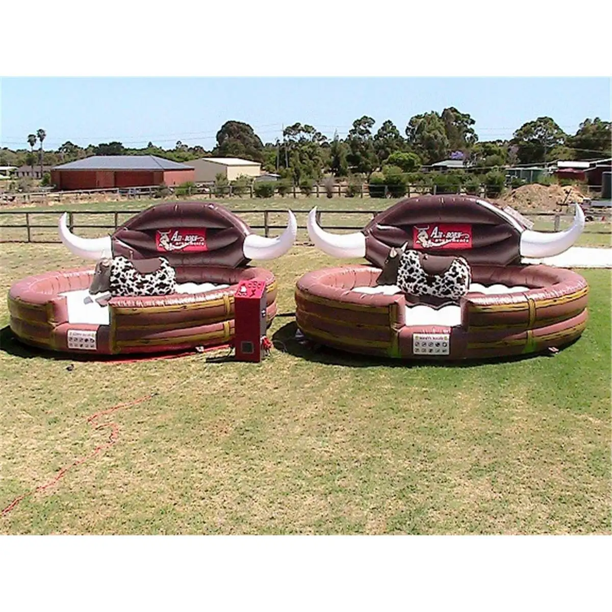 Latest Design Inflatable Mechanical Rodeo Bl Games Mechanical Bl Riding Machine