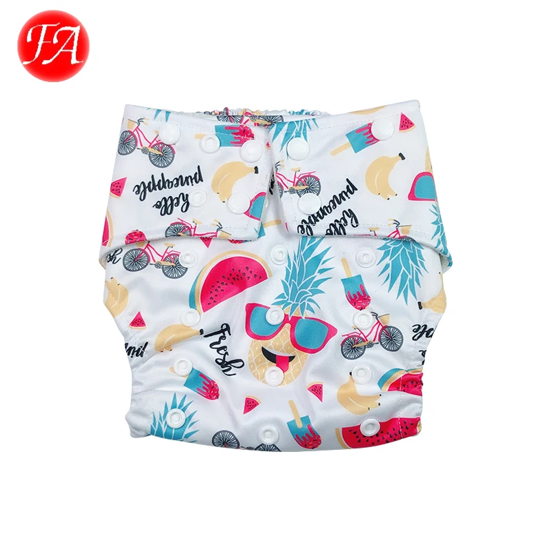 Wholesale pocket ecological reusable bamboo fiber washable baby cloth diapers with inserts