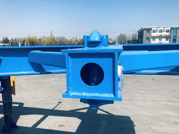 Container Chassis Skeleton Truck Semi Trailer Steel Customized 3 Axle 20ft Panda 12v / 24v, 7 Line 2 or 3 Axles BPW / FUWA 40T