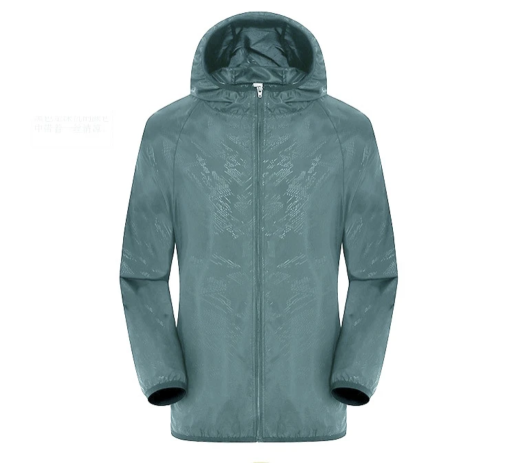 Летняя и весенняя Солнцезащитная одежда для езды на велосипеде с капюшоном и защитой от сыпи розовая Женская водонепроницаемая легкая куртка с карманами