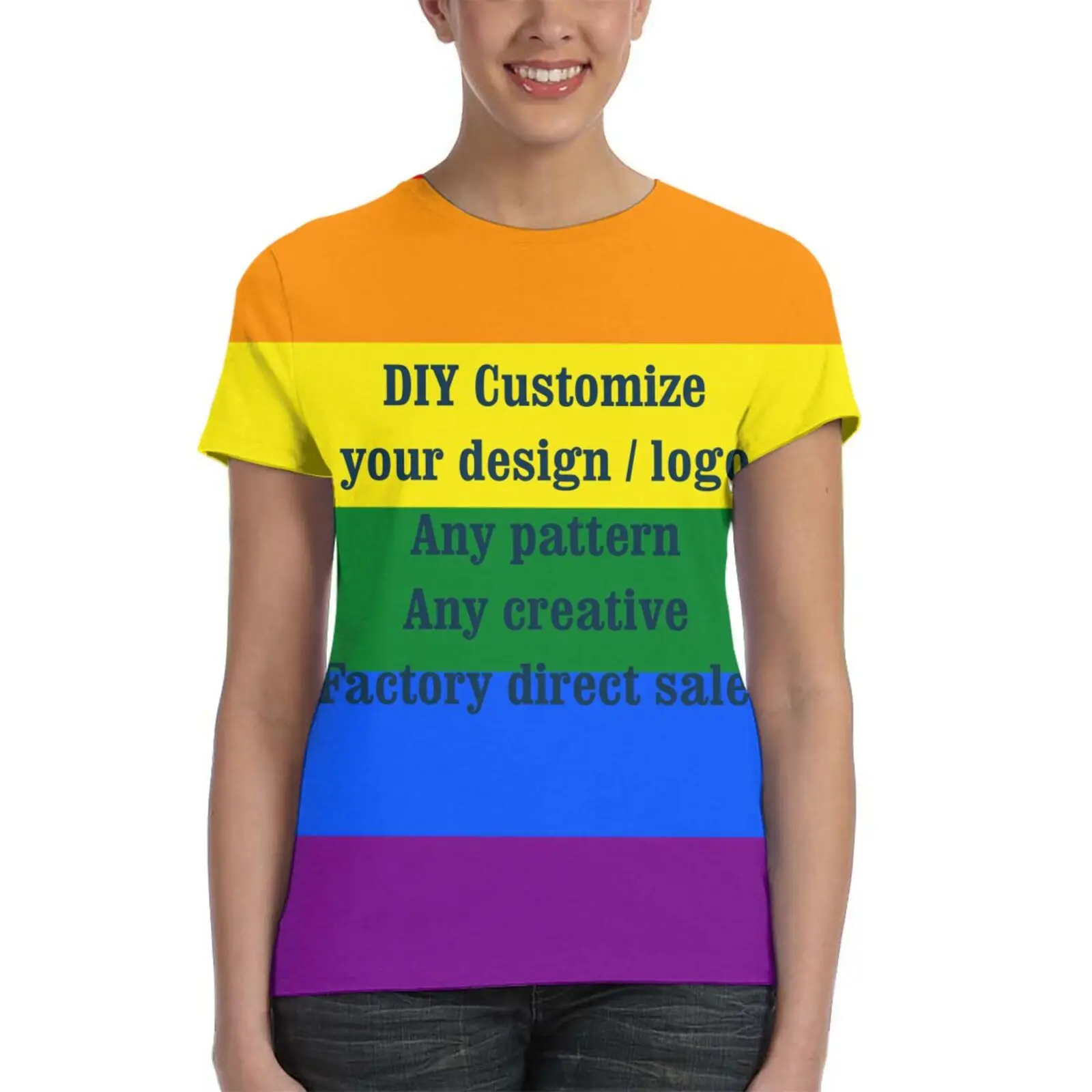 custom unisex t shirt printing tshirts with logo printed ladies high quality cotton washed custom t shirts for women