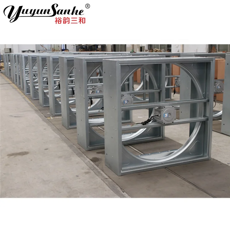 1100 mm exhaust fan 40 inch motor-drive directly swung drop hammer fan industrial extractor fans