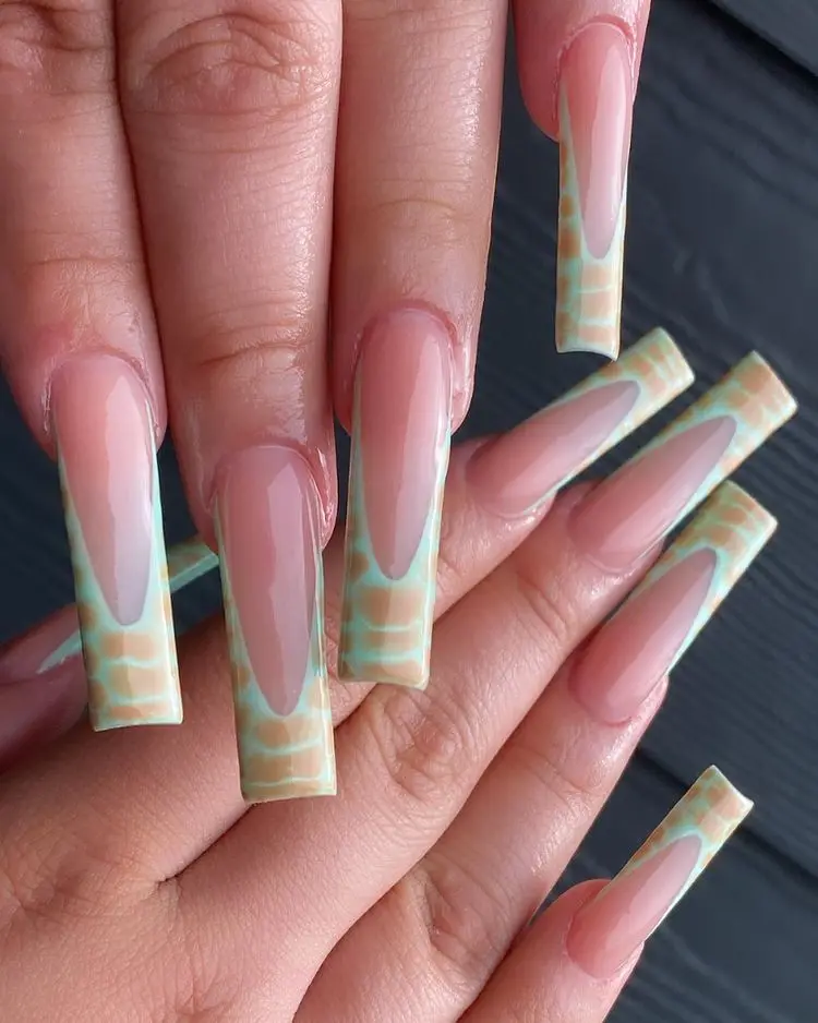 Оптовая продажа, частная торговая марка, гелевые накладные ногти, Акриловые искусственные Типсы для ногтей, прямоугольные, прямые, очень длинные, для ногтей