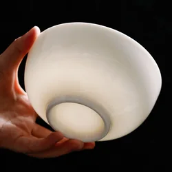 Изготовленный на заказ логотип Ресторан 5/6/7/дюймовые плоские белые круглые фарфоровые обеденные чашки для рисового супа чашки для супа с Высокая белая фарфоровая миска керамические суповые тарелки