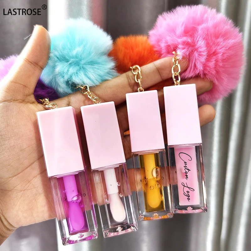Wholesale Mini Lipstick Moisturizing Fruit Shimmer Lip Oil with Transparent Gloss Vegan Private Label Liquid Lipgloss Makeup