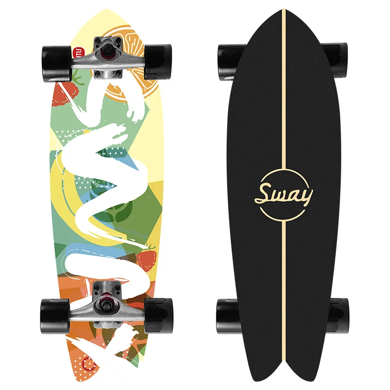 
SWAY C4 Surfskate 2021 Hot Sale Surfskate Professional Smoothstar Maple Surf Skateboard CX4 truck Skatoard 