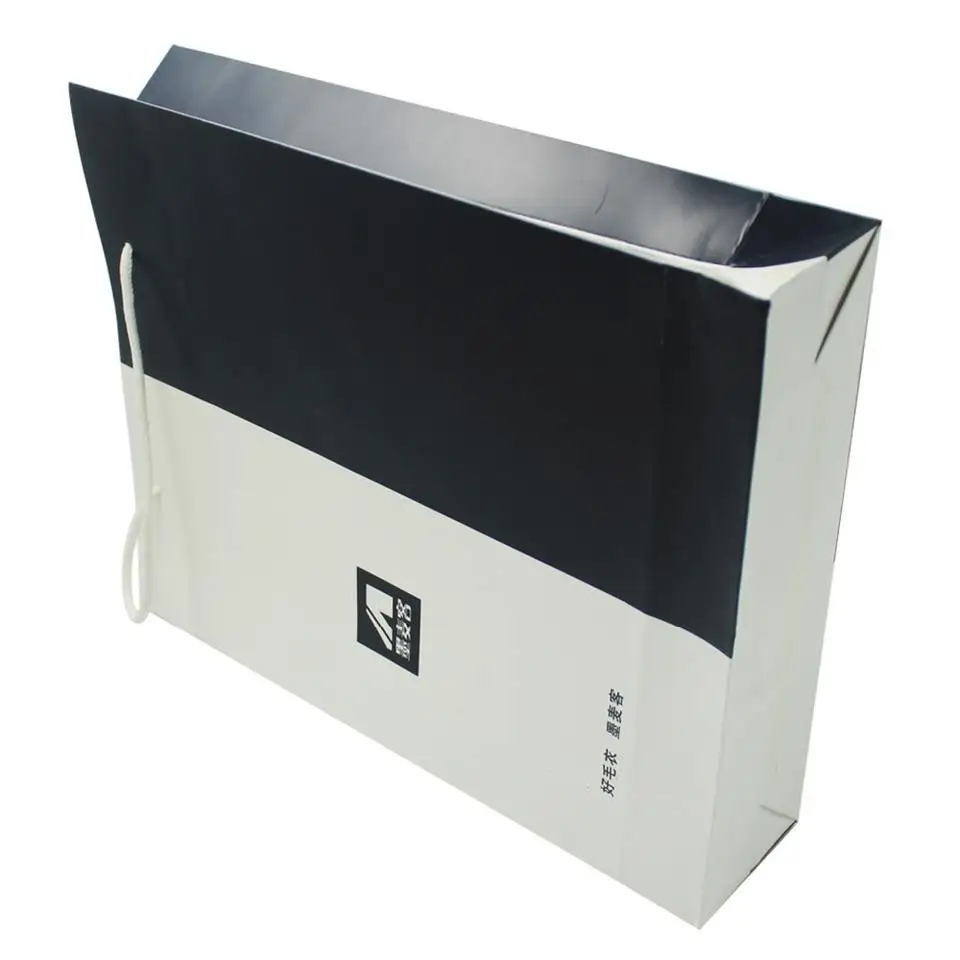 Shanghai  waterproof a kraft flat handle largest machinery manufacturing paper bags for sale china 76 x 29