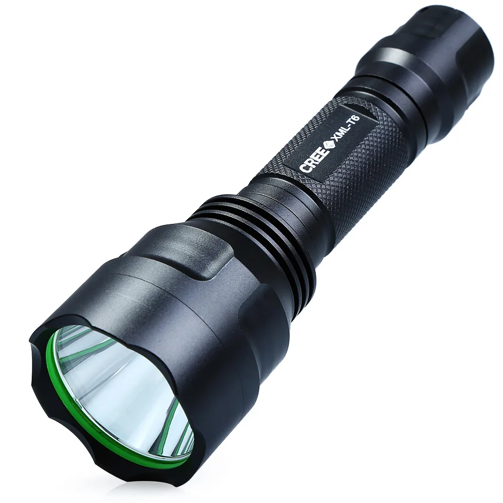 
Hight Quality 1000 Lumen C8 C-ree XML-T6 LED Waterproof Flashlight Bright LED Torch 