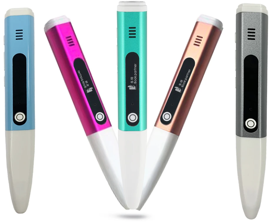 Educational toys reading pen for language study, OEM talking pen for kids reads audio books or flash cards