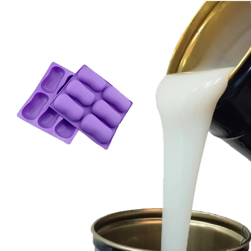 Liquid Silicone for making molds concrete mold for handicraft Silicone rubber liquid For Plaster Concrete gypsum molds Silicon m