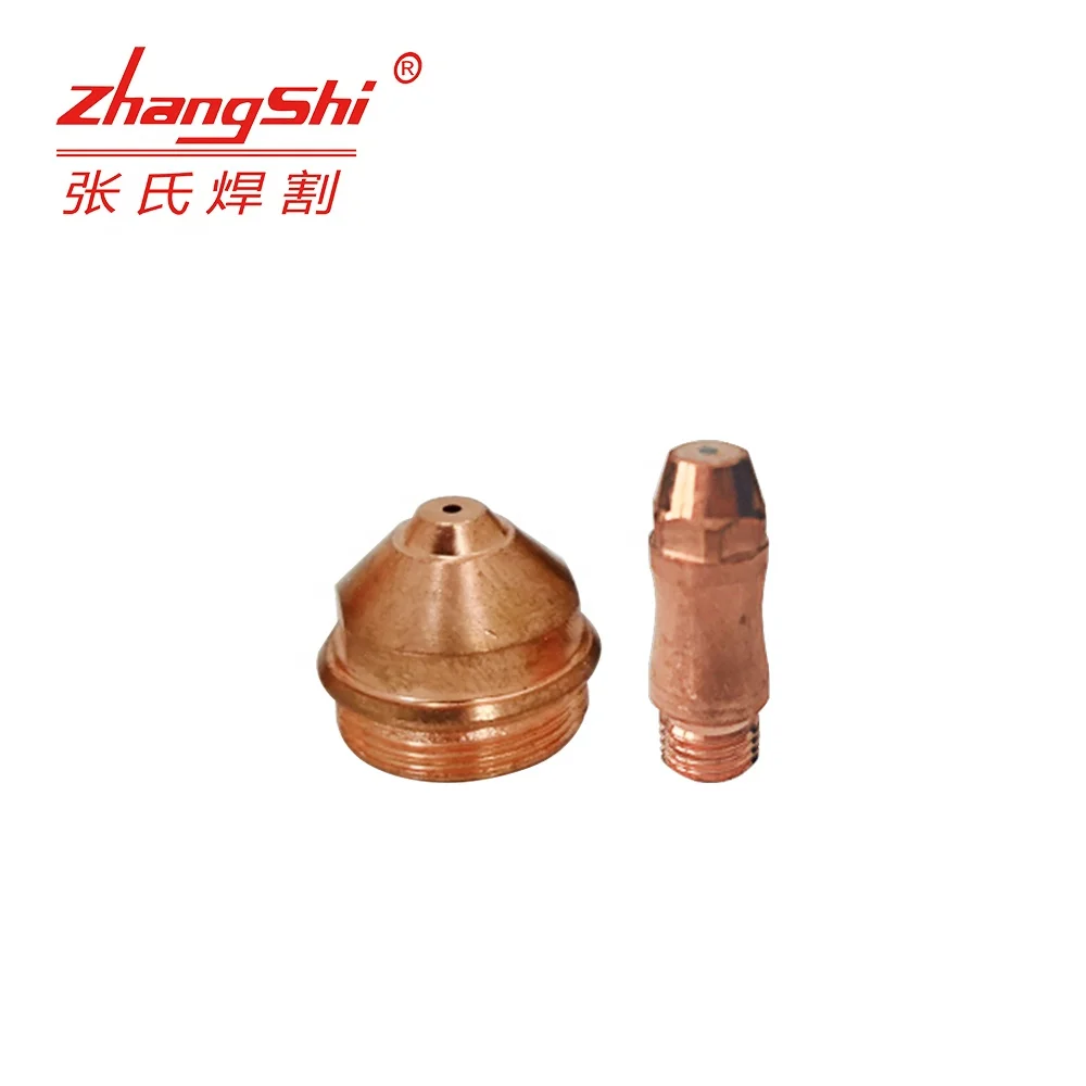 Zhangshi JS130 YY135 Plasma Electrode Nozzle Plasma Cutting Parts