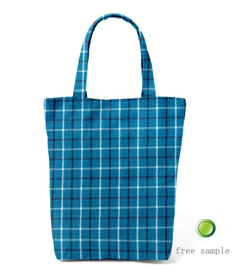
Ready stock yarn dyed stripe herringbone back coating accessories fabric for bags 