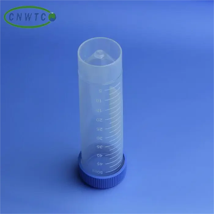 Lab Use Plasticware Conical Flat Bottom 50 ml Centrifuge tube