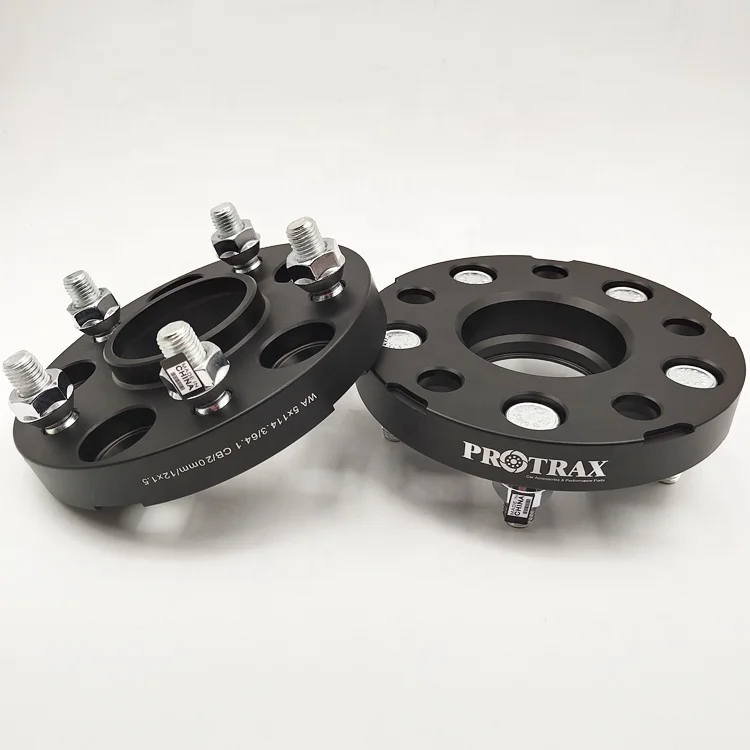 BOTRAK Hub centric 20mm 5x114.3 64.1mm CB car Hub centric wheel spacer for Honda Accord BR-V Civic Acura CSX TSX CDX