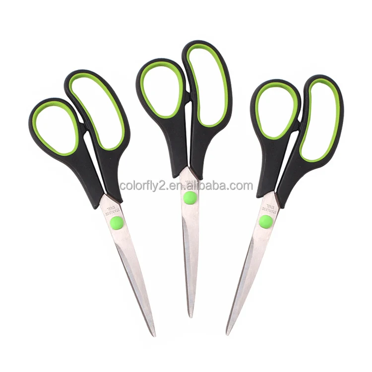 Safety Children Shears School Office Stationery Scissors With Protective Cover
