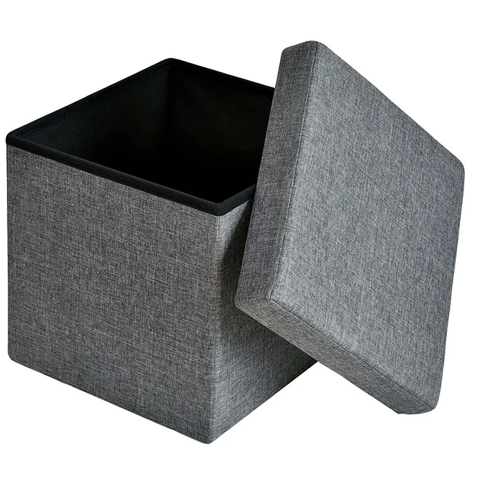 
 Небольшой складной кубический оттоманский стул для хранения  