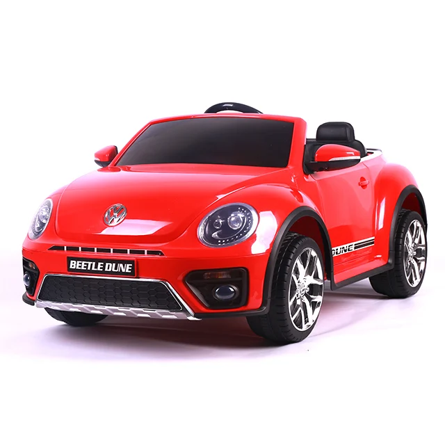Лицензионный детский автомобиль на батарейках Beetle электрический игрушечный для детей