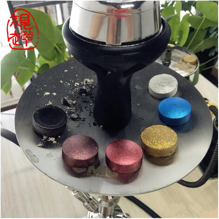 charcoal factory  round shisha hookah charcoal for incense /fragrance colorful diameter 33mm