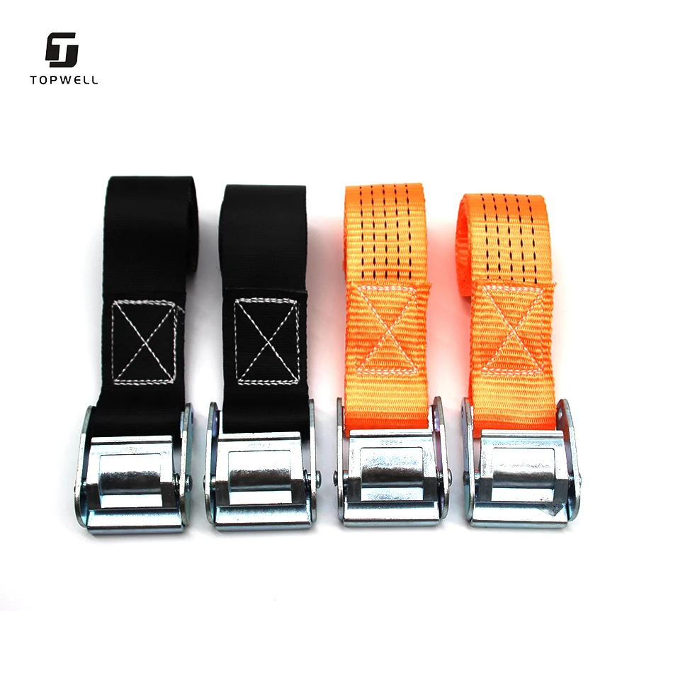 Ремень с пряжкой для камеры, зажим для груза из полиэстера, 2 дюйма, 50 мм, Железная пряжка, сила тяги 1100 кг