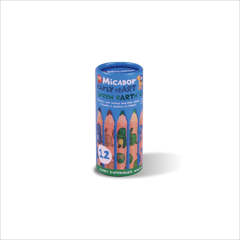 tube paper packing box paper cylinder box mix flowers pattern packaging for candle cylinder