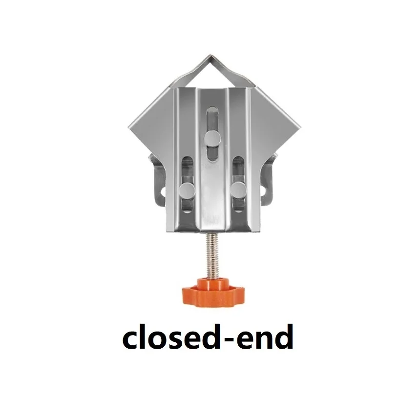 Closed-End Corner Clamp Adjustable Fixing Clip Corner Clamps 90 Degrees Right Angle Clamp