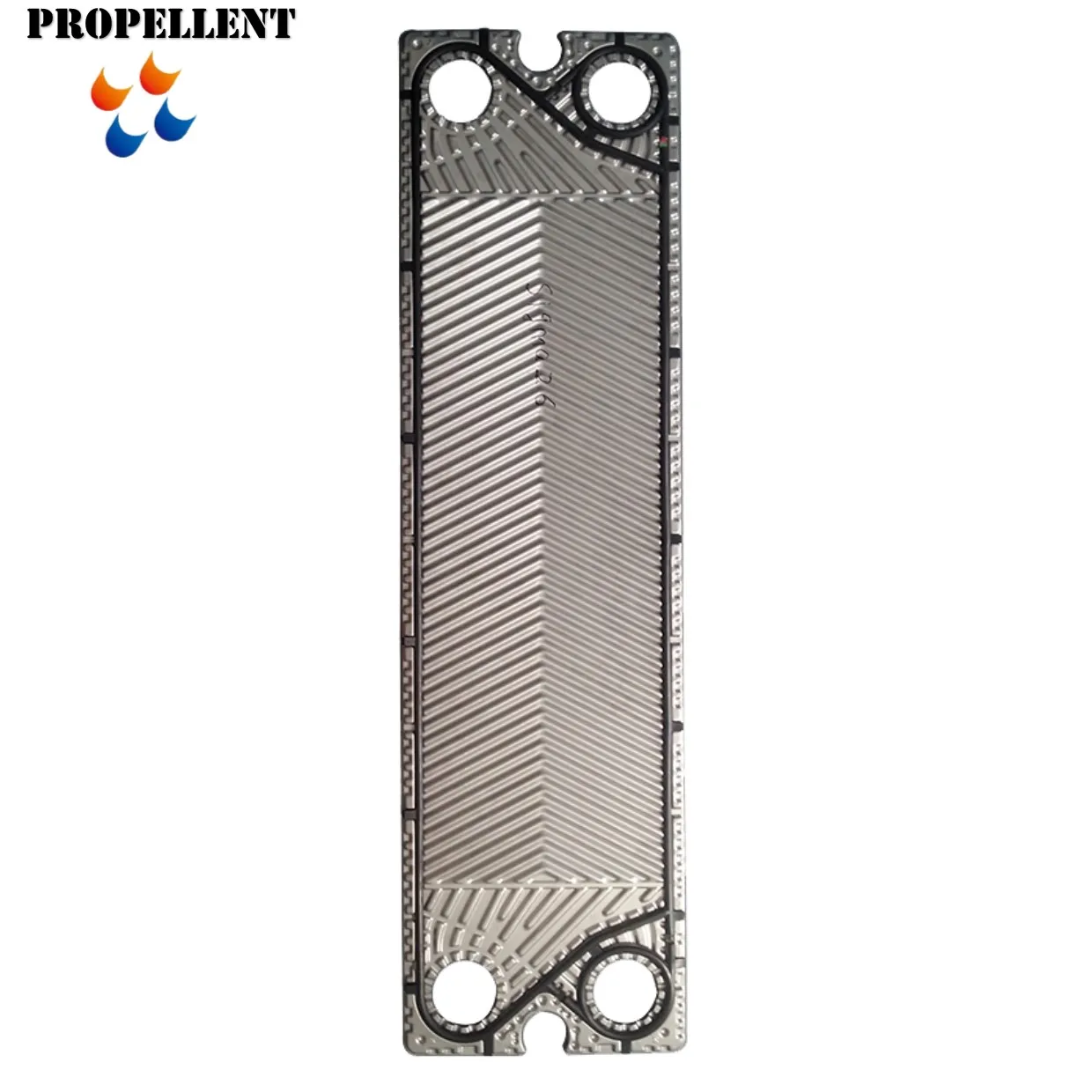API SIGMA22 High Turbulence In Exchange For High Pressure Drop Heat Exchanger Plate