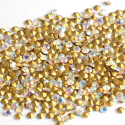 Rhinestones Decoration DIY Accessories Malachite Green Rhinestones Solid Color Glass Glitter Crystal Trim Rhinestones