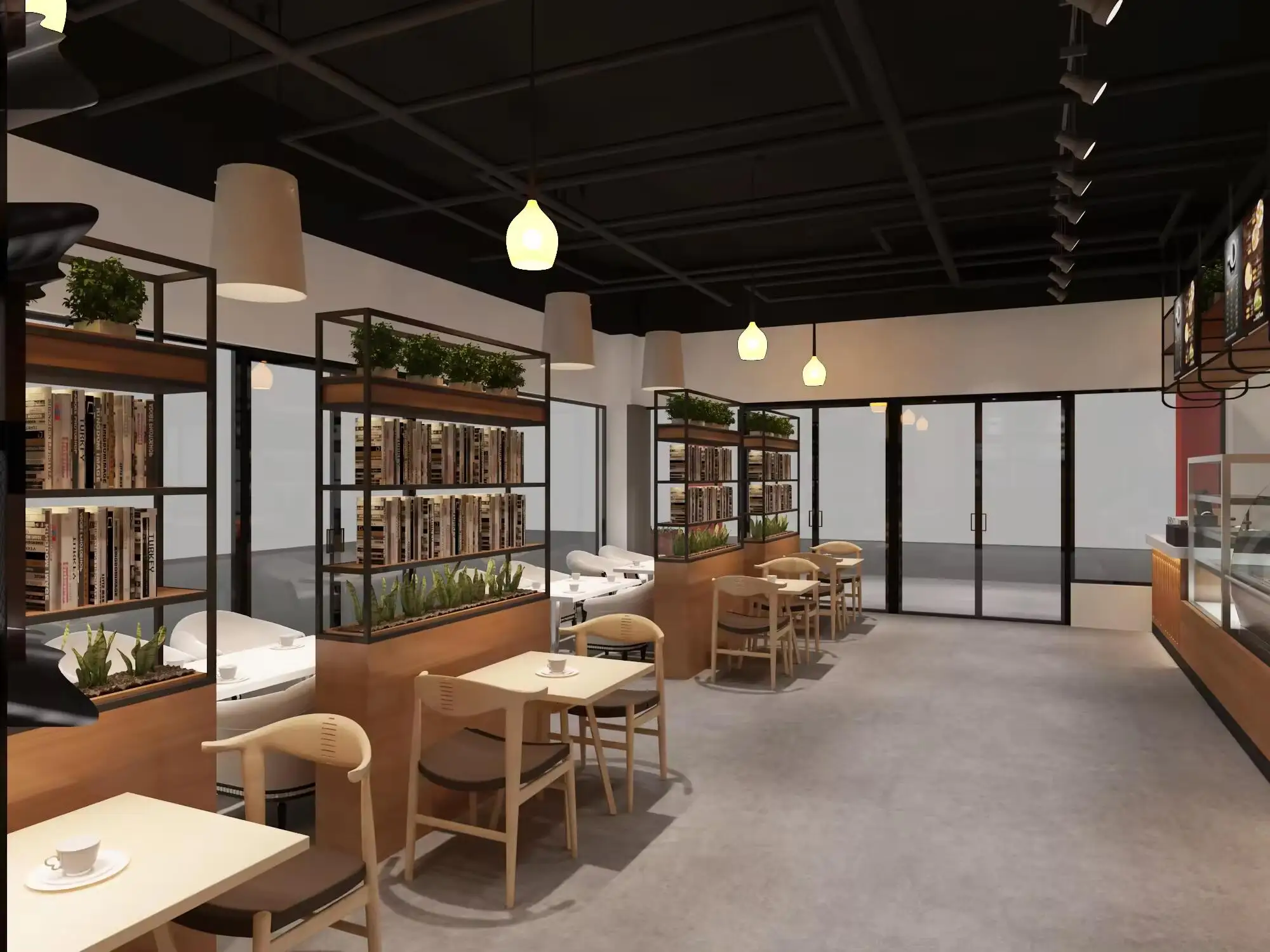 Luxury Coffee Shop Furniture Store Design For Small Coffee Shop Interior Decorations Cafe Bar Counter Design