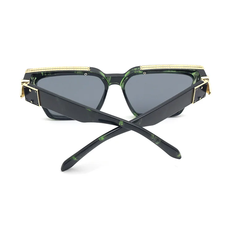 Роскошные брендовые дизайнерские солнцезащитные очки Gafas De Sol в квадратной оправе негабаритные для мужчин и