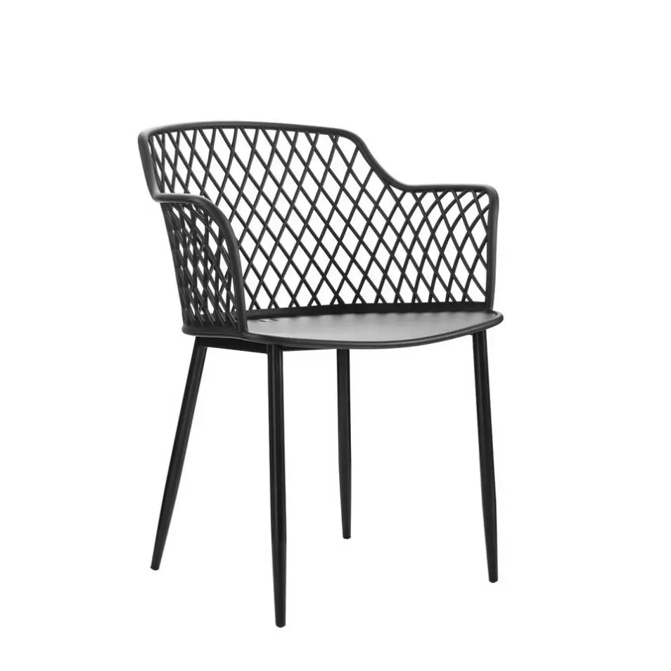 Mesh Back New Arrival Skillful Design High Quality Unique Outdoor Garden Furniture Rattan Dining Chair For Coffee Shop