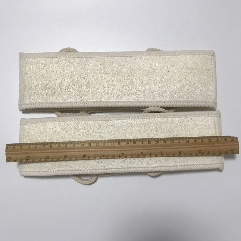
C016 Si gua la bei natural exfoliating scrub loofah sponge scrubber bath belt for shower 