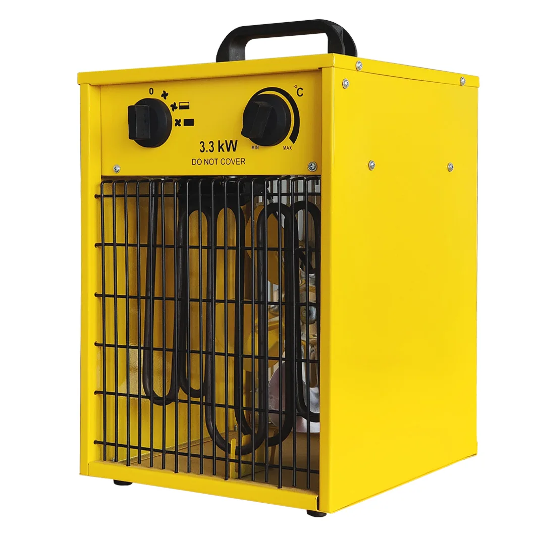 Bestselling Europe 5000W industrial portable electric radiant patio stainless steel fan heater for Chicken farm