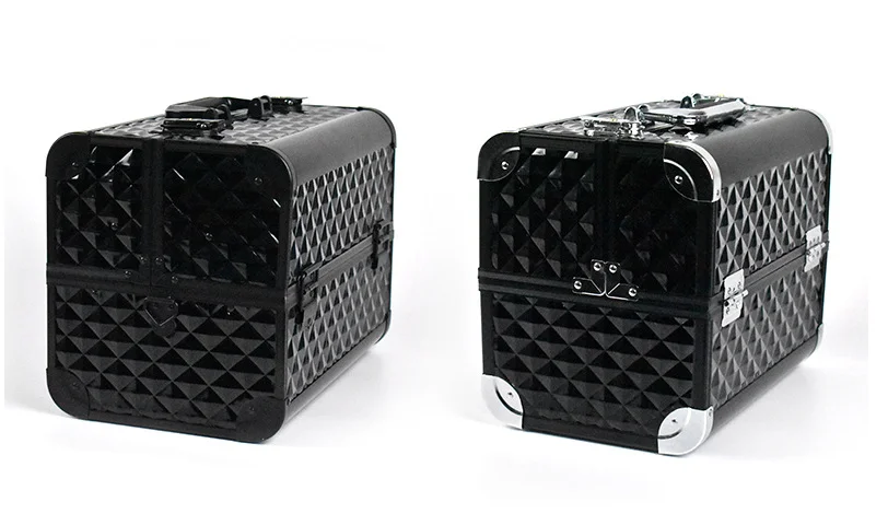 professional makeup case suitcase professional trolley make up cosmetic artist hairdresser case 32*21*26