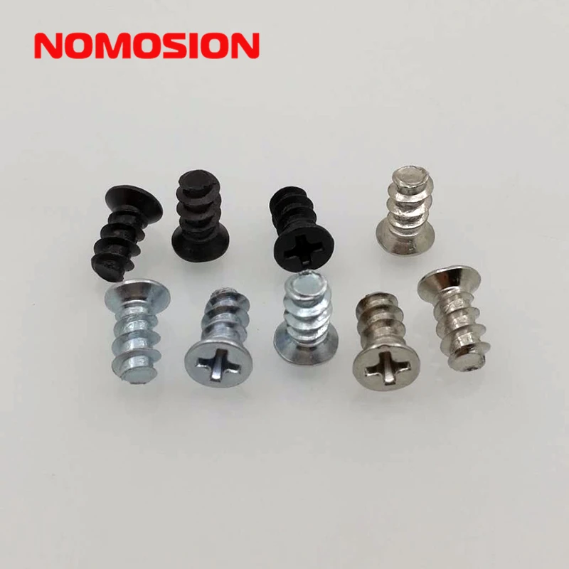 Computer case power fan cooling screw flat head flat tail cross self tapping screw KB4.8*10M5*10*12