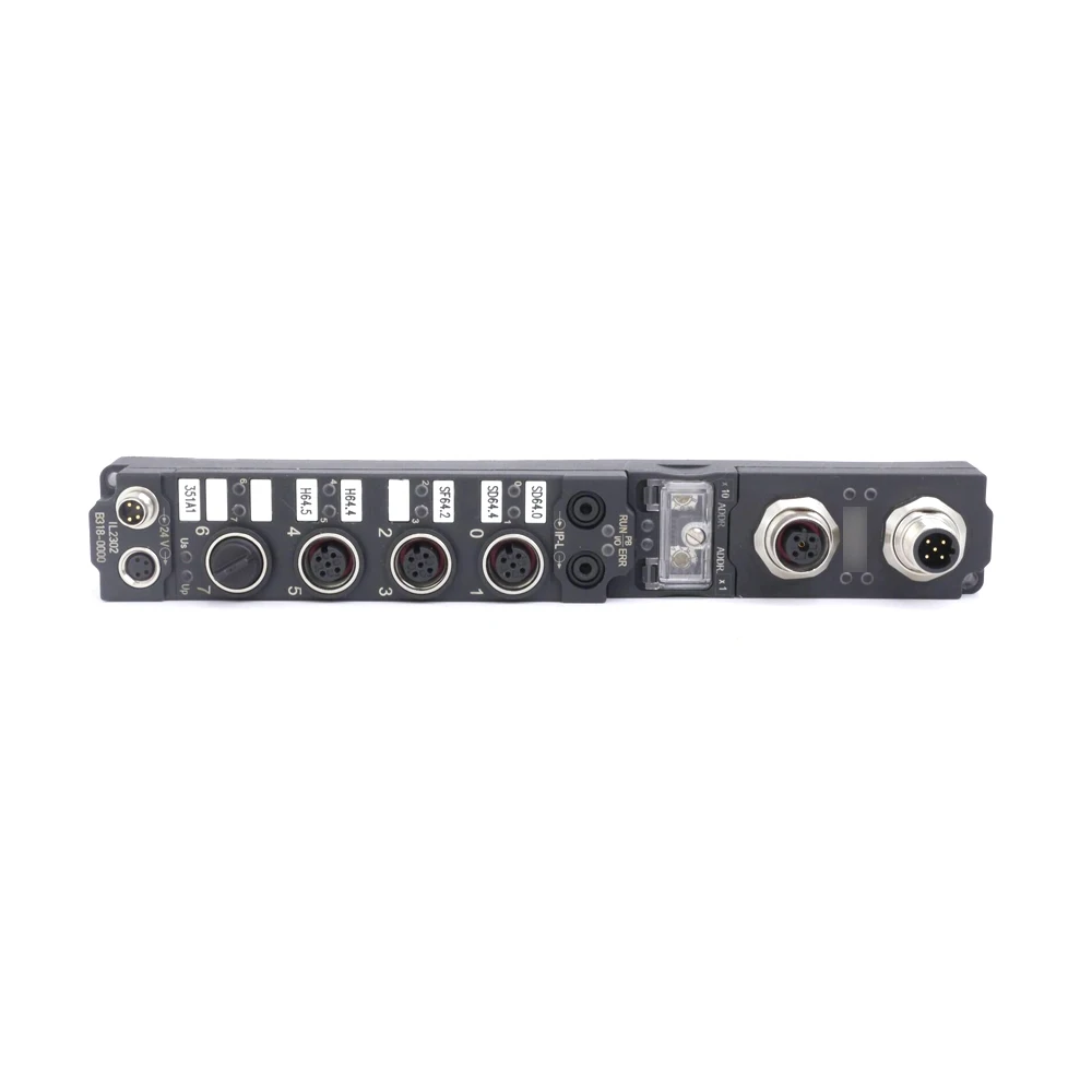 Beck hoff IL2302-B318 Coupler Box Module PLC Programmable Logic Controller, PROFIBUS, 24 V DC, Integrated T-connector