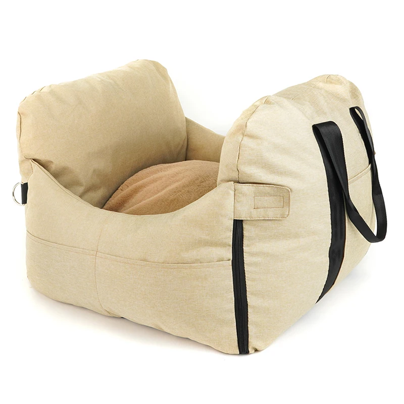 New Custom Design Large Portable Breathable Dog Nest Crate Pet Dog Car Booster Seat Bed Dog Car Seat Outdoor Travel Carrier Bags