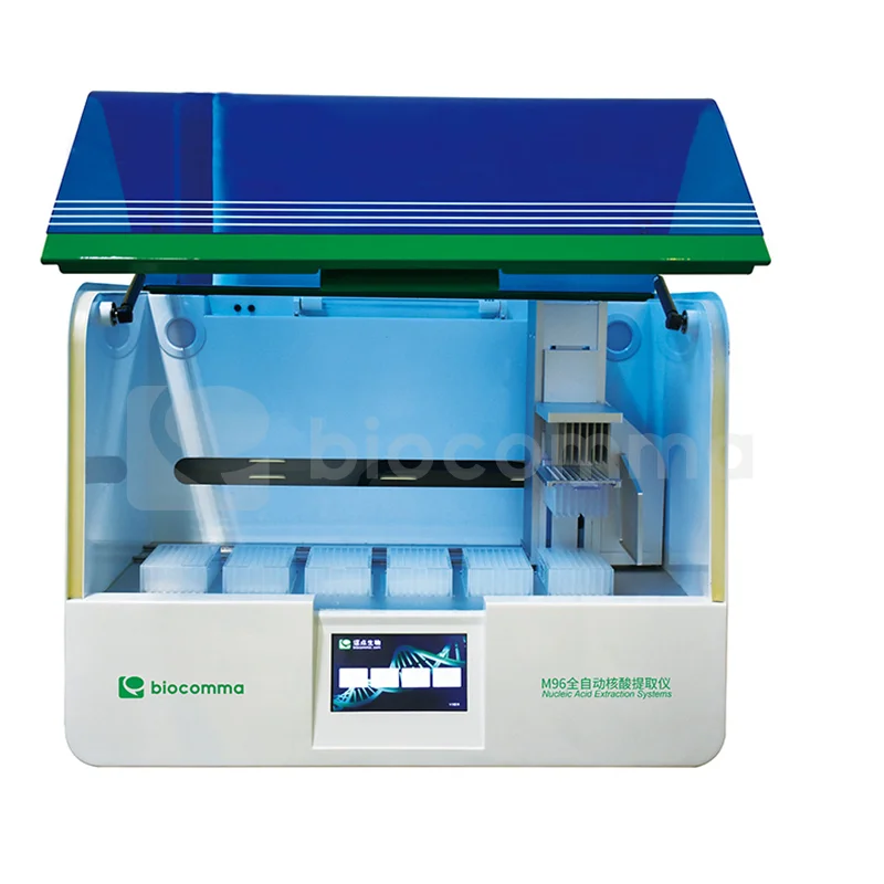 Factory supply  Magnetic bead adsorption method M96 Automatic nucleic acid system for PCR test kit