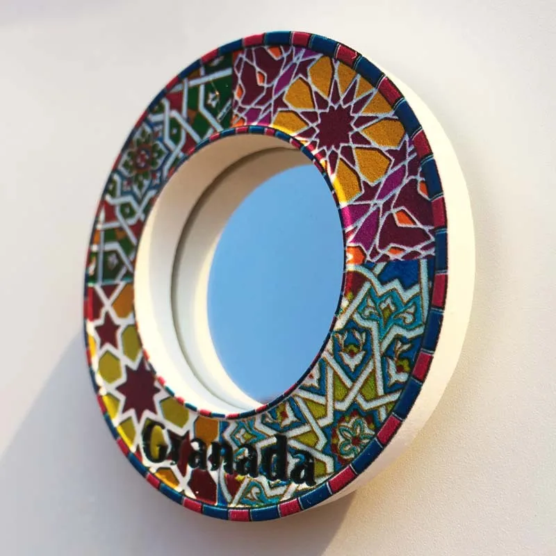 3d refrigerator sticker modern design fridge magnet souvenirs customized  magnet stickers resin refrigerator sticker decoration